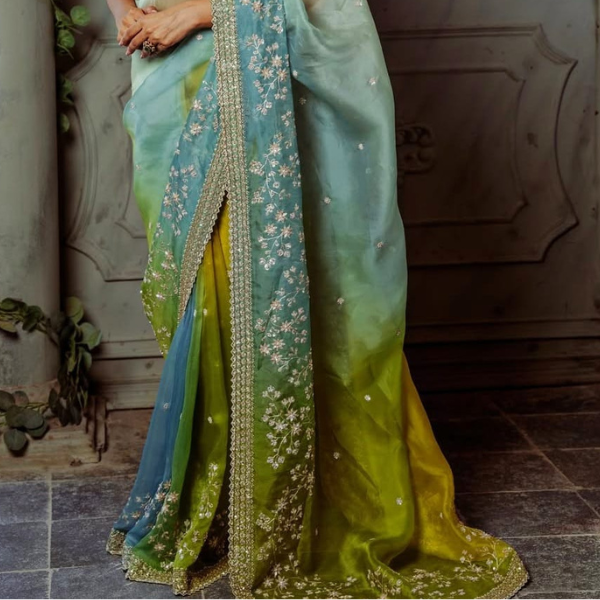 Organza Silk Saree 1