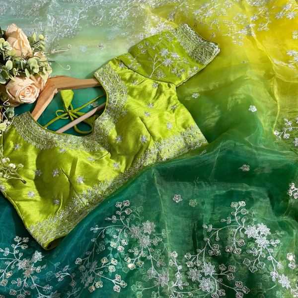 Organza Silk Saree