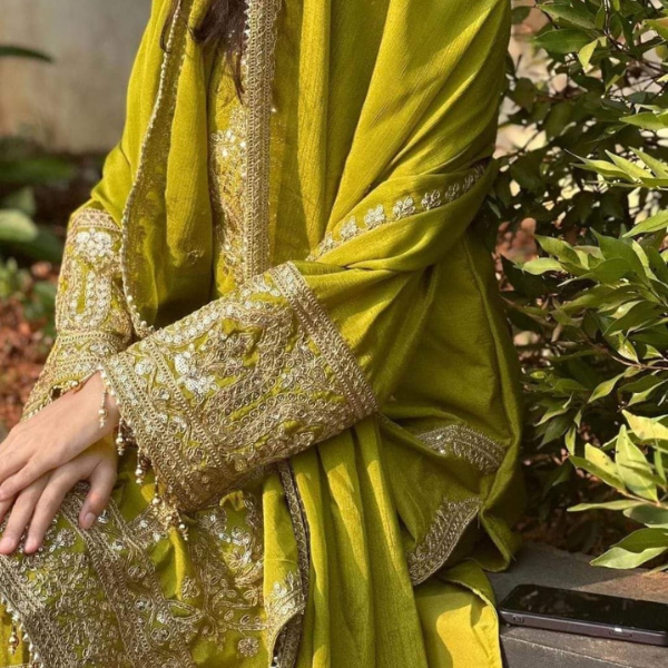 Pure Chinon Silk Top Plazzo