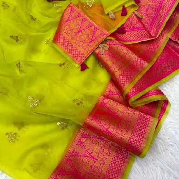 Premium Saree with Unstitched Blouse